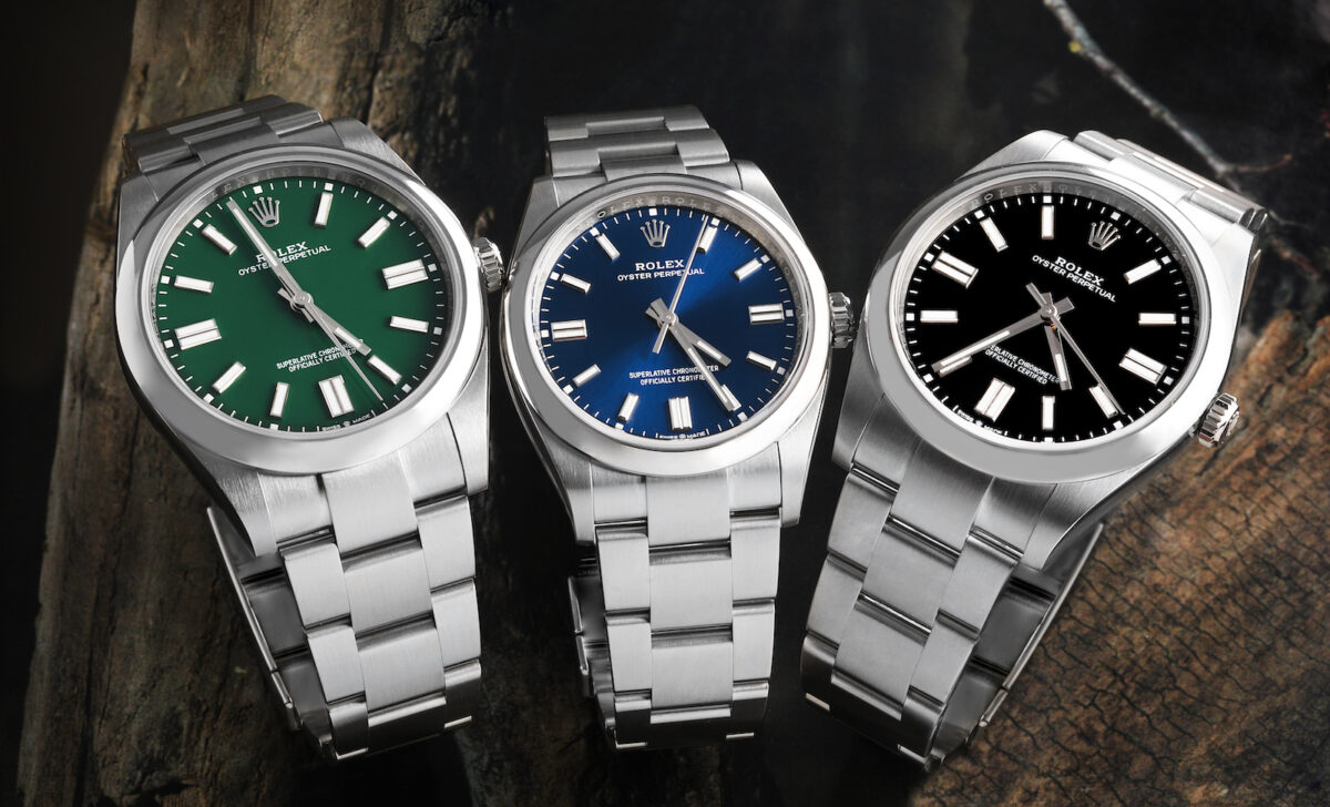 Rolex Oyster Perpetual Steel Watches