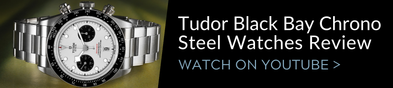 Tudor Black Bay Chronograph Panda Dial Steel Watches 79360