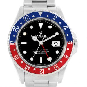 GMT Master II Blue Red Pepsi Bezel Oyster Bracelet Watch 16710
