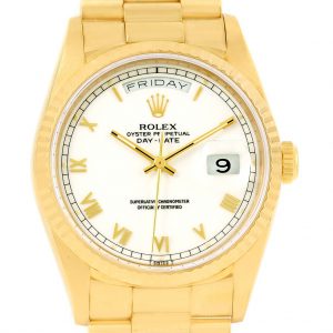 President Day-Date 18k Yellow Gold Mens Watch 18238