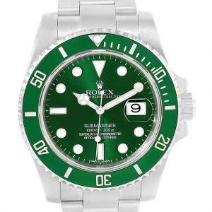 Submariner Hulk Green Dial Ceramic Bezel Mens Watch 116610LV