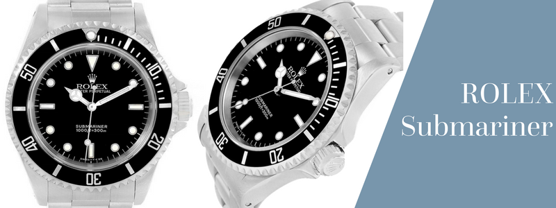 Rolex Submariner Non Date 2-Liner Automatic Steel Watch