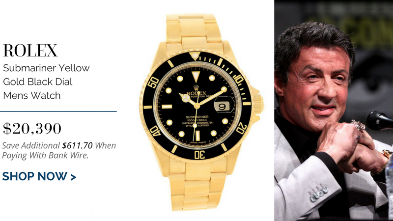 Sylvester Stallone S Watch Collection The Watch Club By Swisswatchexpo