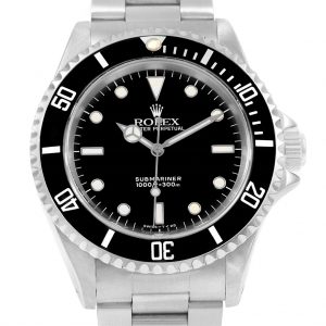 Rolex Submariner Non-Date 2 Liner Stainless Steel Mens Watch