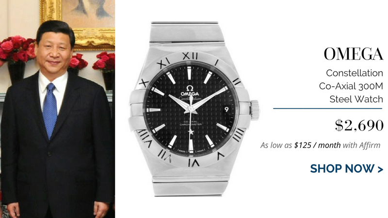 Omega Constellation on XI JINPING | President of the People's Republic of China