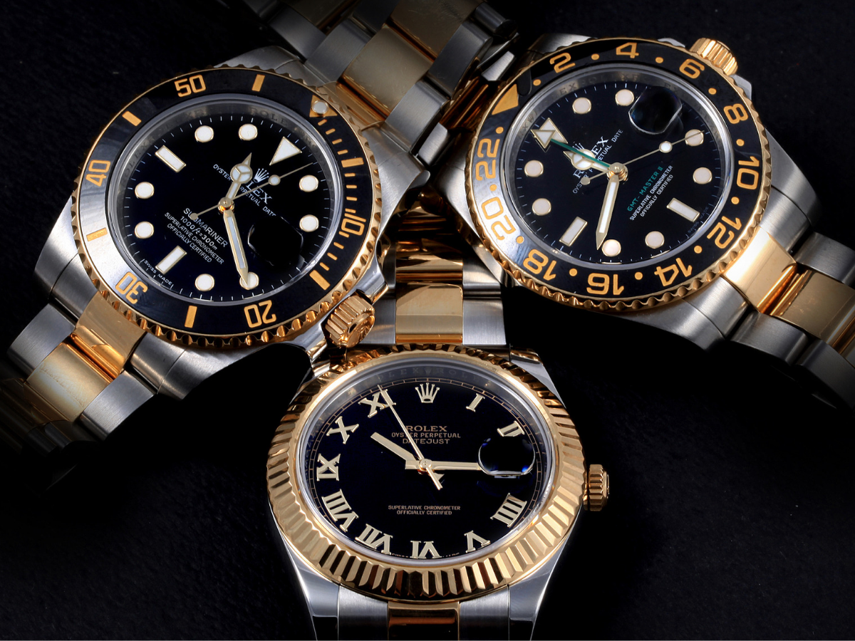 Genuine Rolex Submariner, GMT-Master II and Datejust II watches from SwissWatchExpo.com