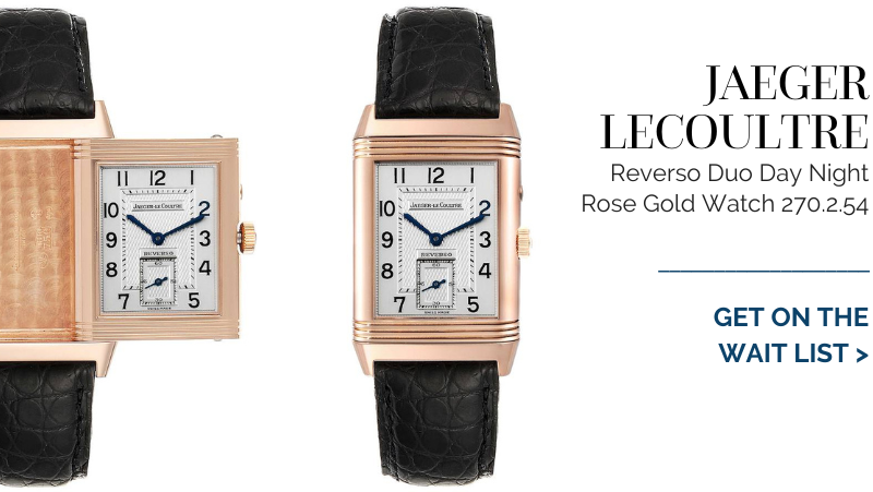 Jaeger LeCoultre Reverso Duo Day Night Rose Gold Watch 270.2.54 Q270254