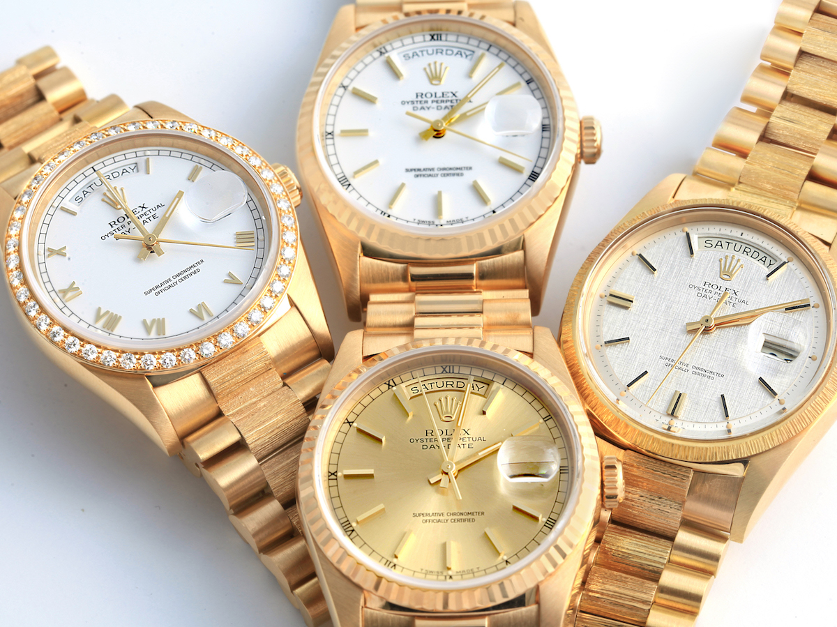 Rolex President Day-Date Gold Watches