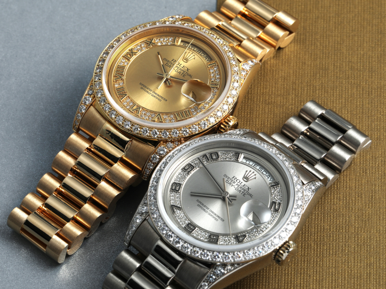 rolex day date all gold