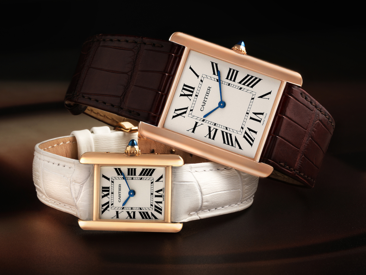 Cartier Tank Louis and Tank Solo Rose Gold