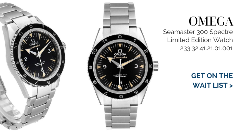Omega Seamaster 300 Spectre Limited Edition Watch 233.32.41.21.01.001 