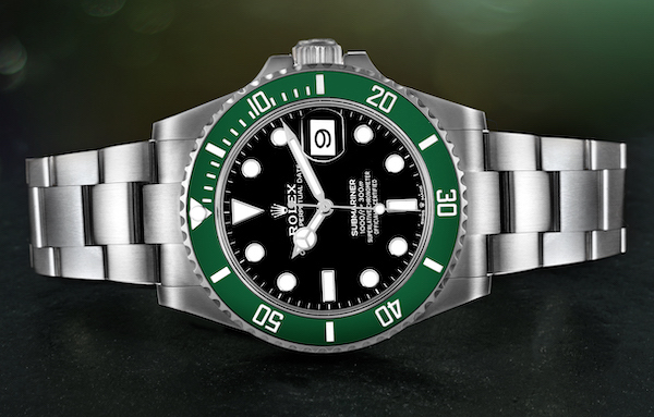 Rolex Submariner Green Kermit Cerachrom Mens Watch 126610LV
