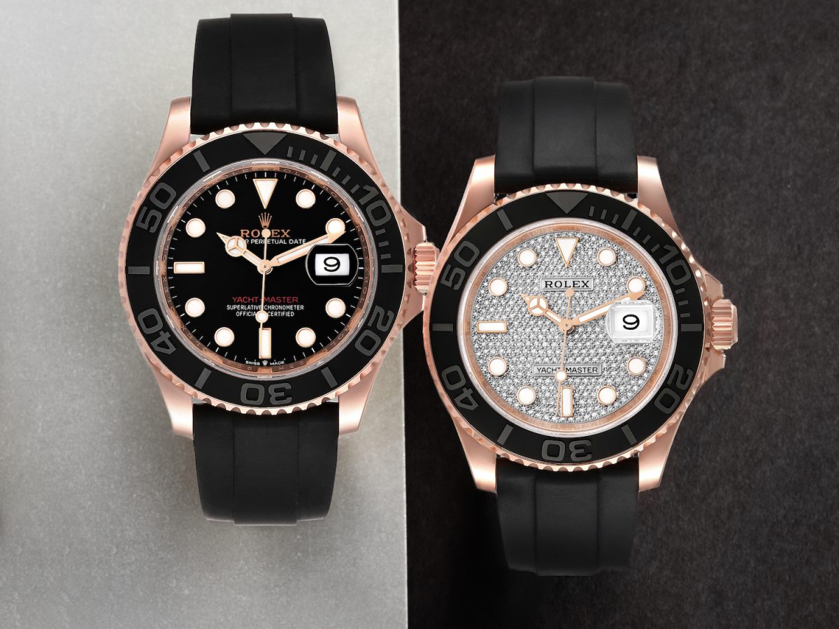Rolex Yachtmaster Everose Gold 116655 and 126655