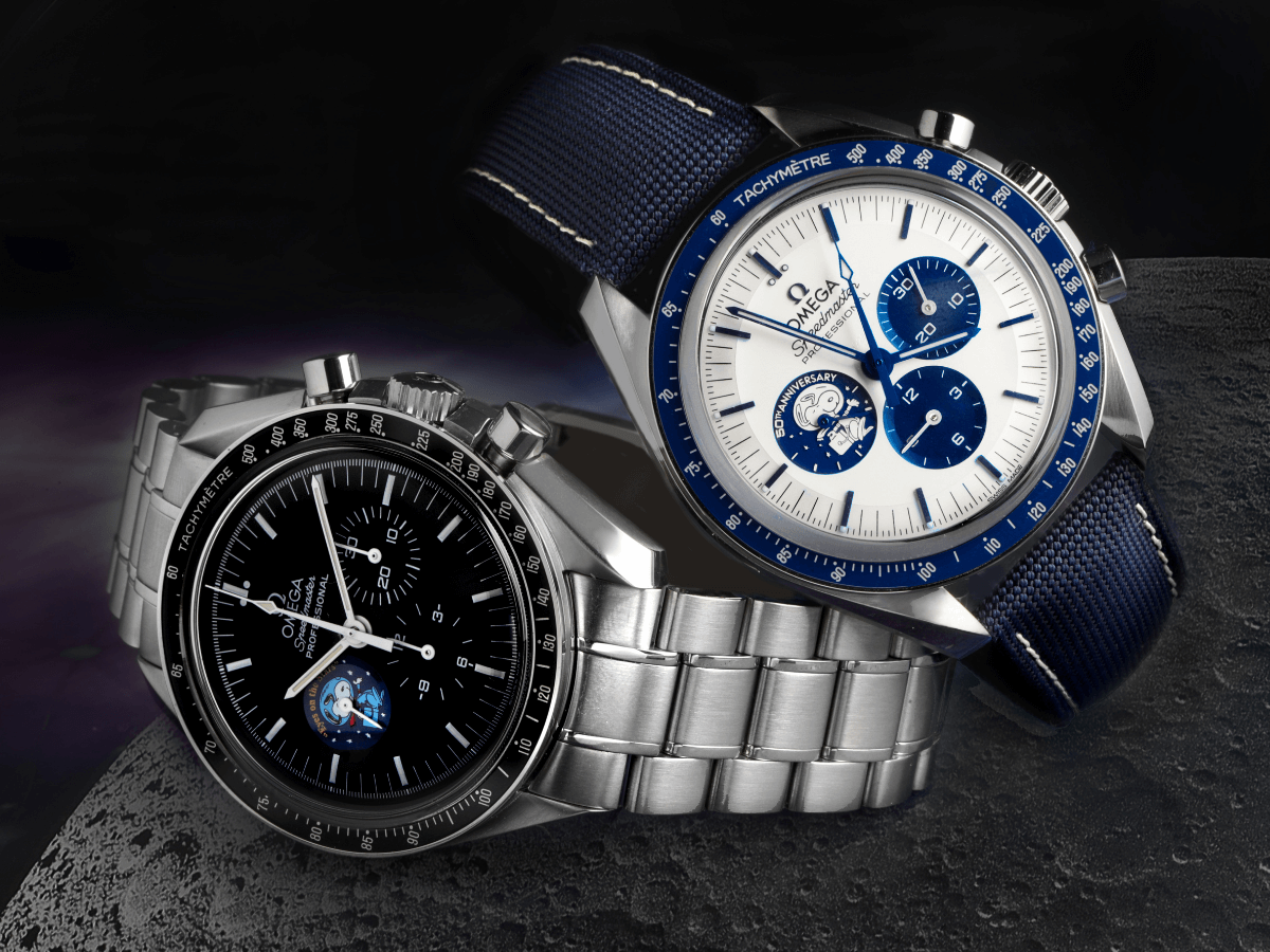 Omega Speedmaster 'Snoopy' Watches: 2003 and 2020 Editions
