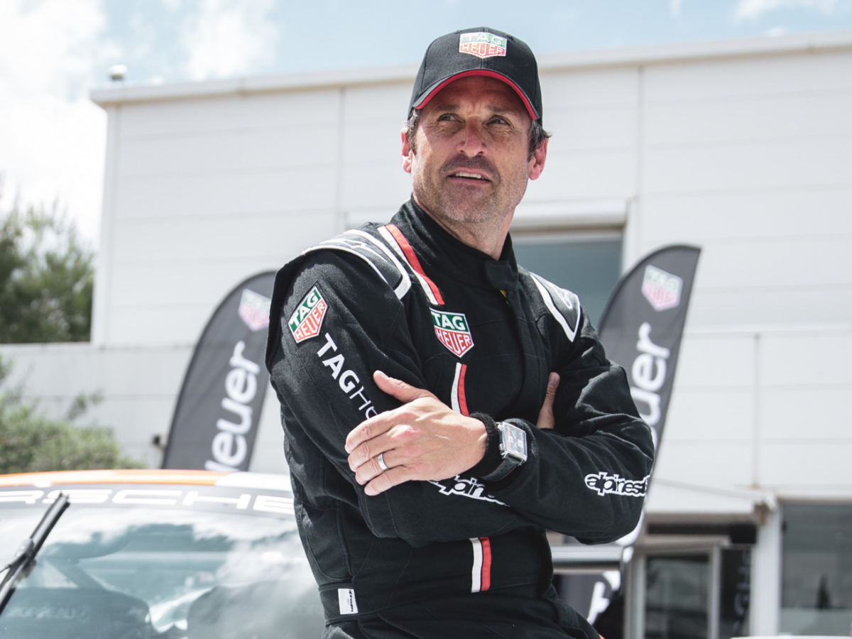 TAG Heuer on Patrick Dempsey