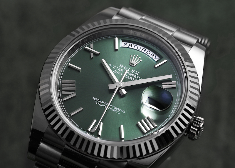 ROLEX DAY-DATE 60TH ANNIVERSARY GREEN DIAL