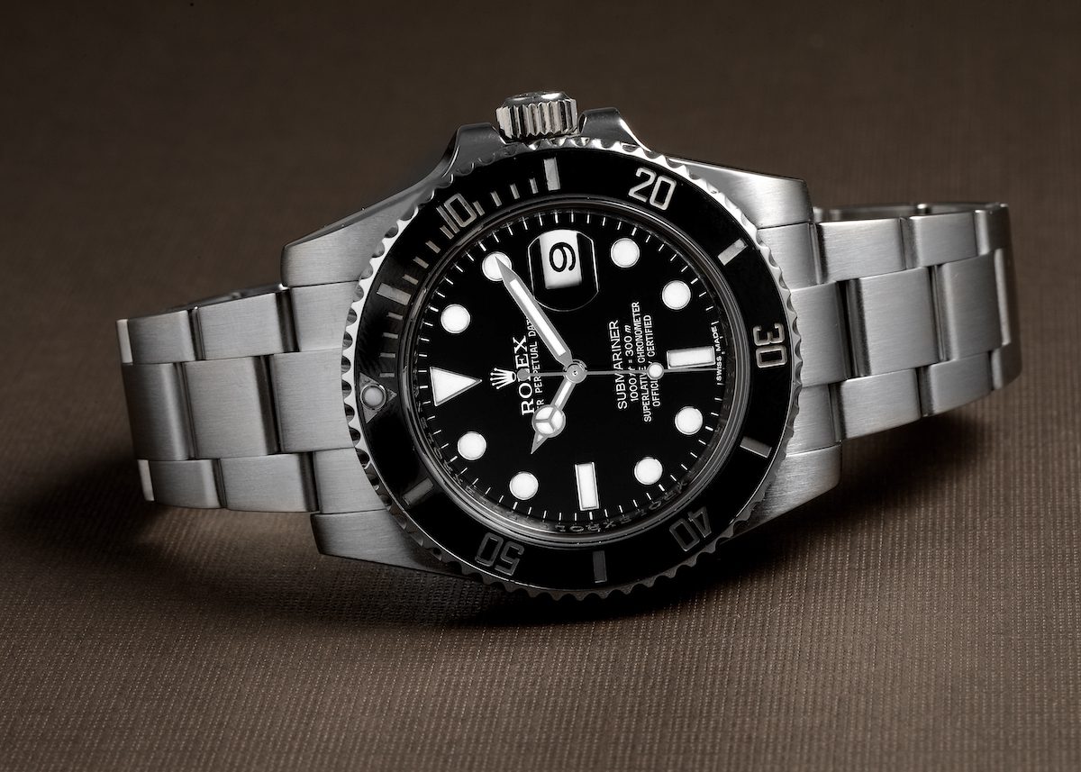 Rolex Submariner Steel Ceramic Bezel Watch ref 116610