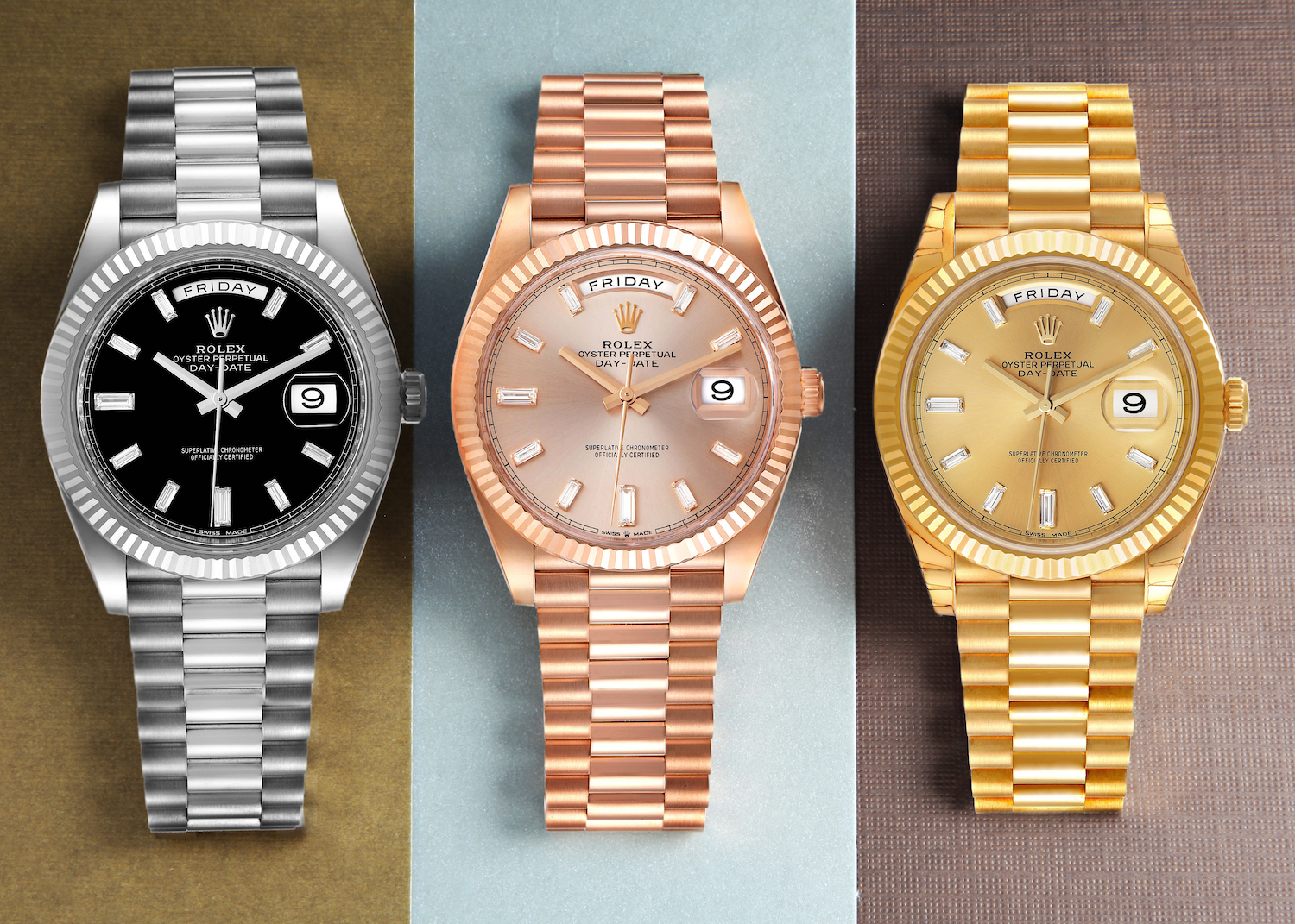 Rolex Day-Date 40 Watches
