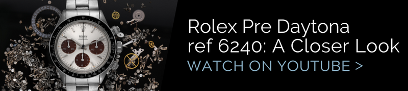 Rolex Pre Daytona 6240 Vintage Watch Review | SwissWatchExpo