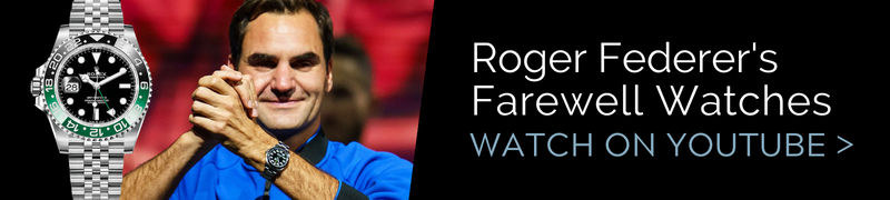Roger Federer's Farewell Watches