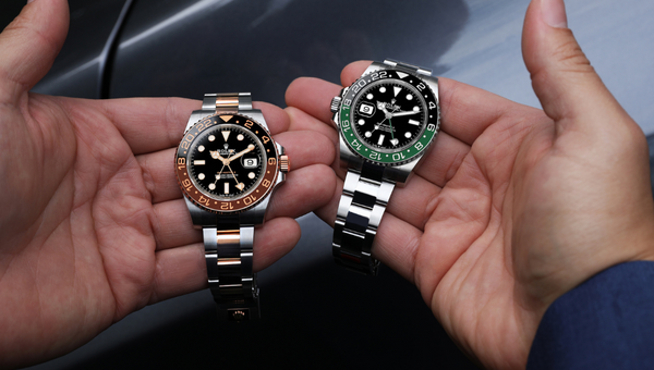 How to Find the Right Watch Size - Rolex GMT Master II Steel Everose and Sprite