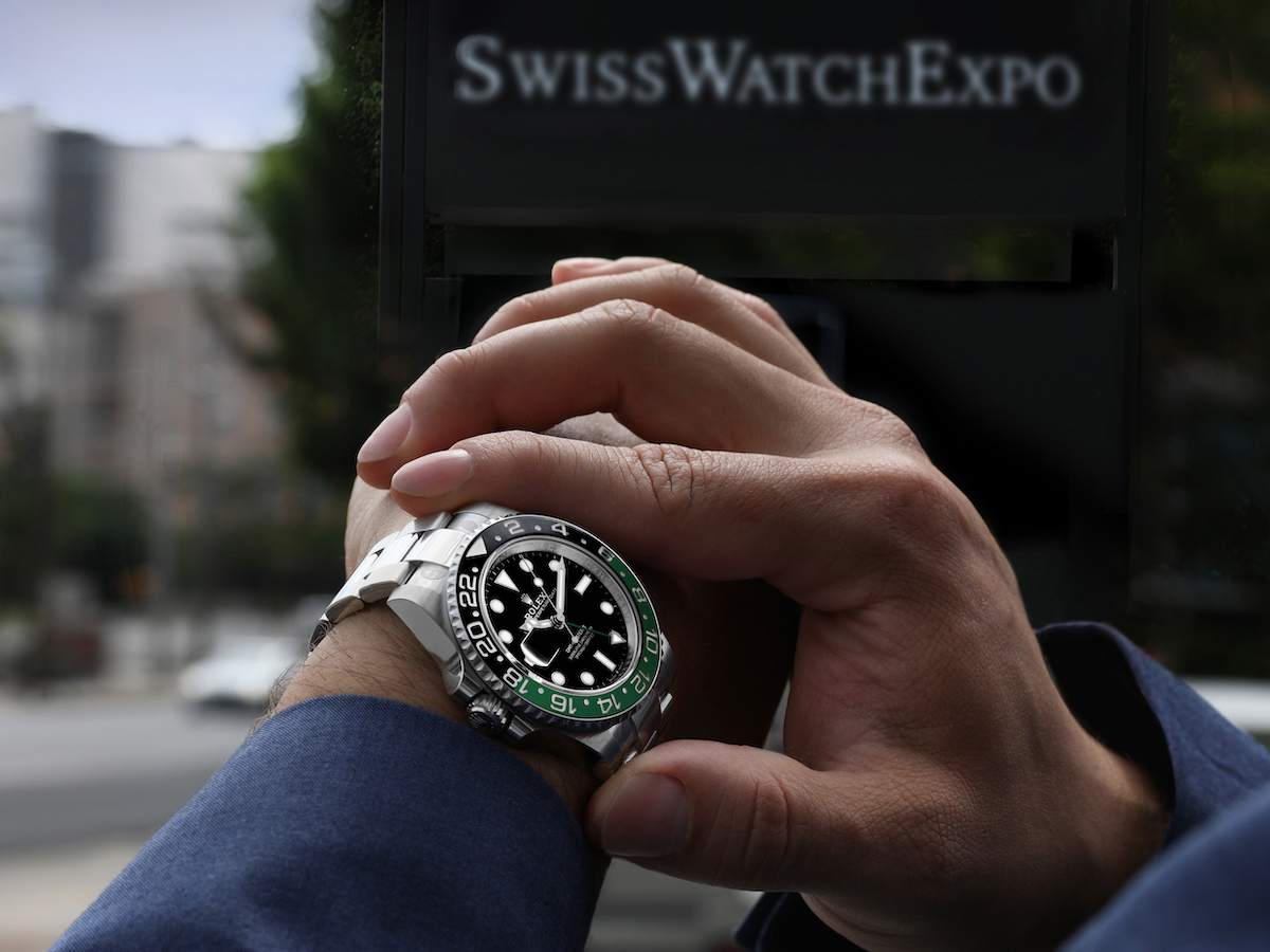 Rolex watch servicing Rolex GMT-Master II "Sprite"