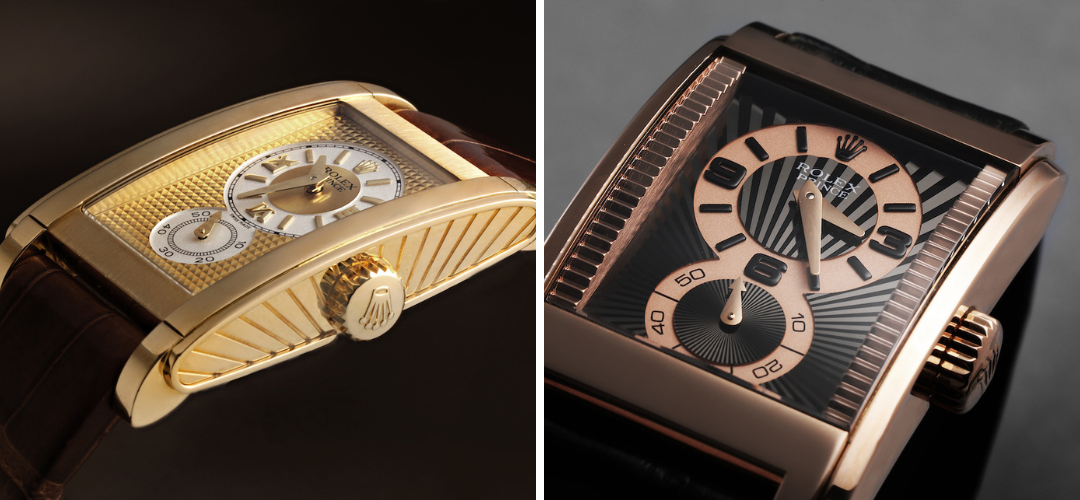 Rolex Cellini Prince Yellow Gold 5400 and Rose Gold 5442