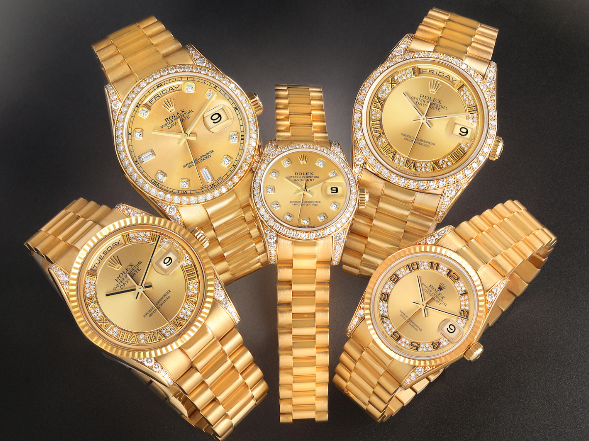 Rolex Day-Date Diamond Watches