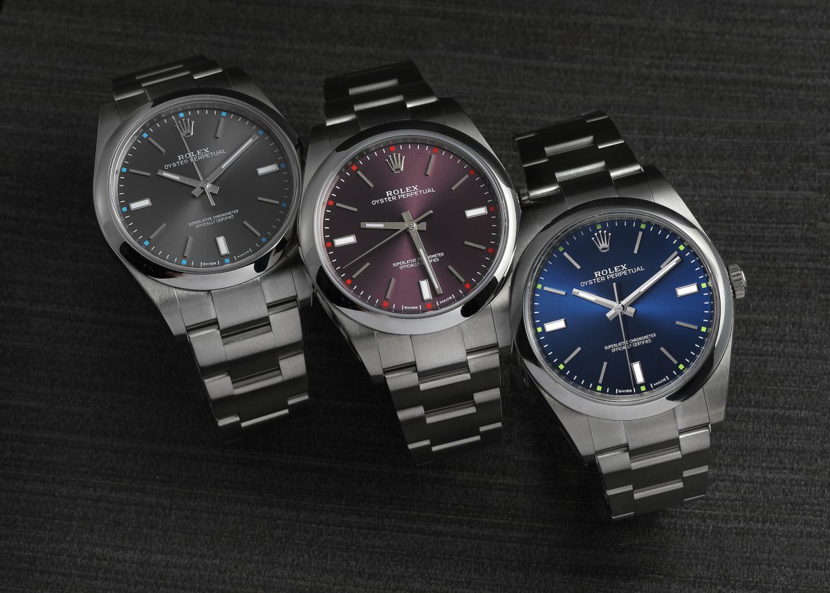 Rolex Oyster Perpetual 39mm models