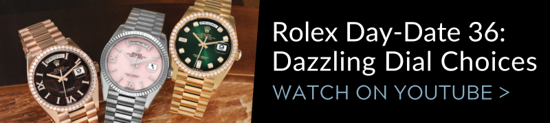 Rolex President Day-Date with Dazzling Dial Designs
