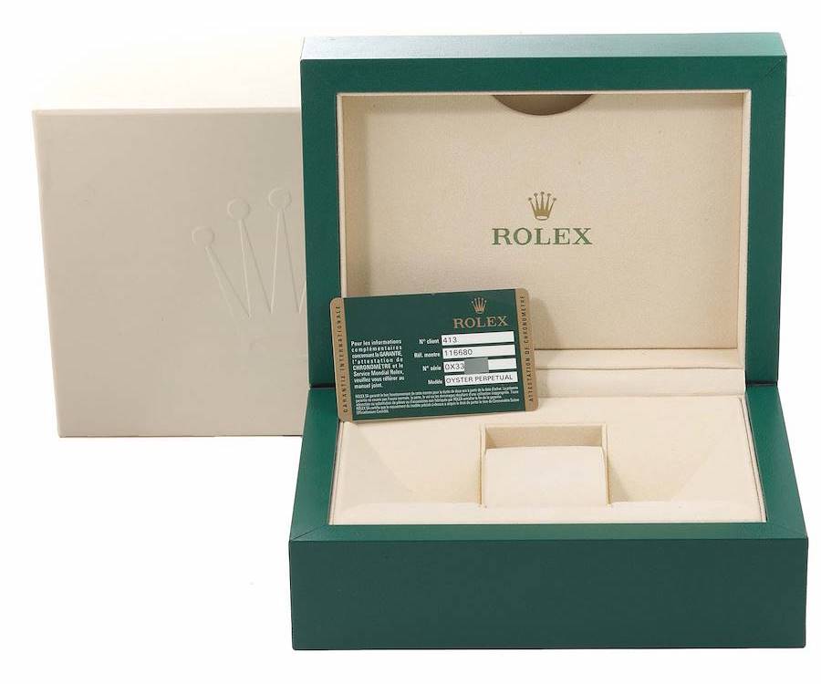 Rolex Box and Card