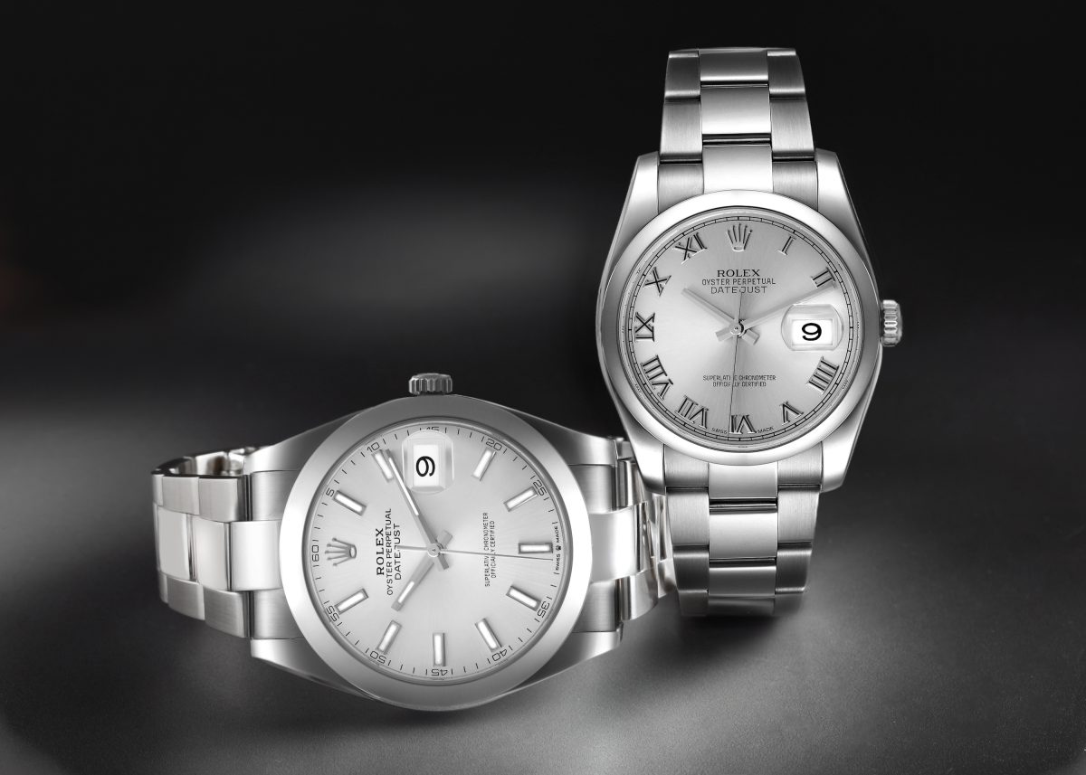 Rolex Datejust Silver Dial Watches