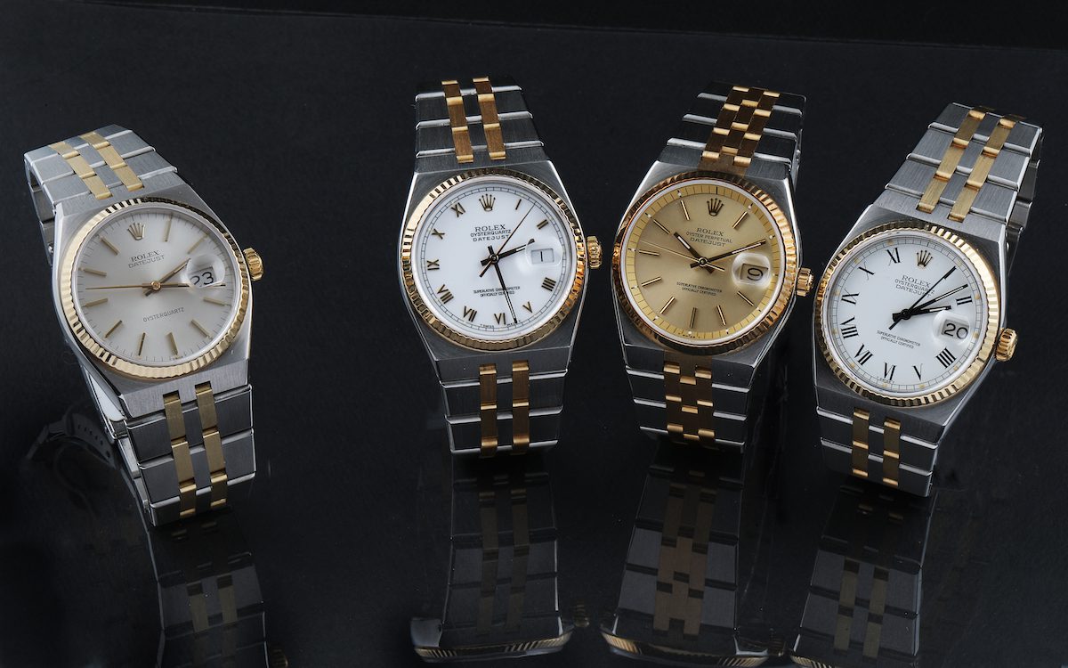 Rolex Datejust Oysterquartz Watches