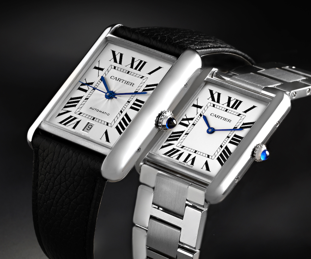 Cartier Tank Louis and Tank Solo