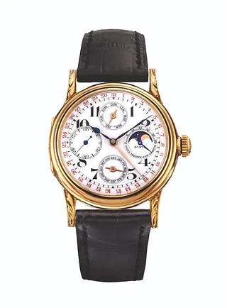 Perpetual Calendar 97975, introduced in 1925 copy