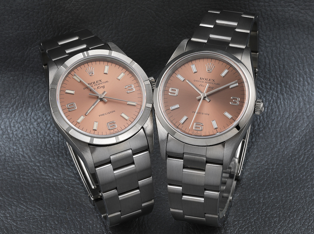 Rolex Oyster Perpetual Air King Salmon Dial 14000