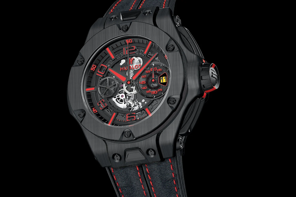 Hublot Ferrari Unico Carbon Limited Edition Mens Watch 402.QU.0113.WR