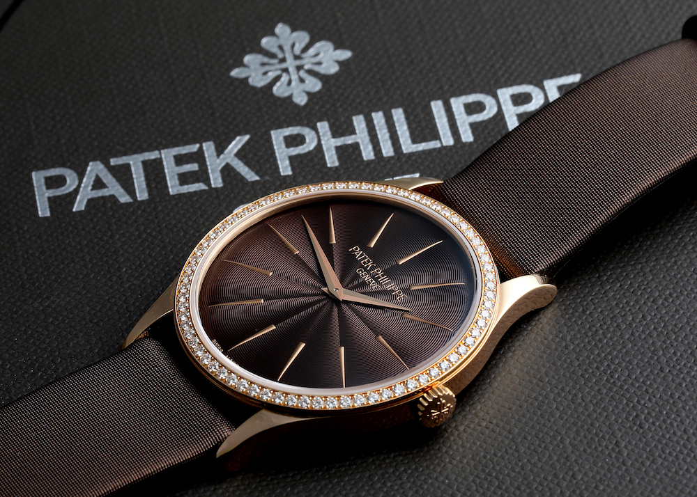 Patek Philippe Calatrava Rose Gold Brown Dial Ladies Watch 4897 4897R