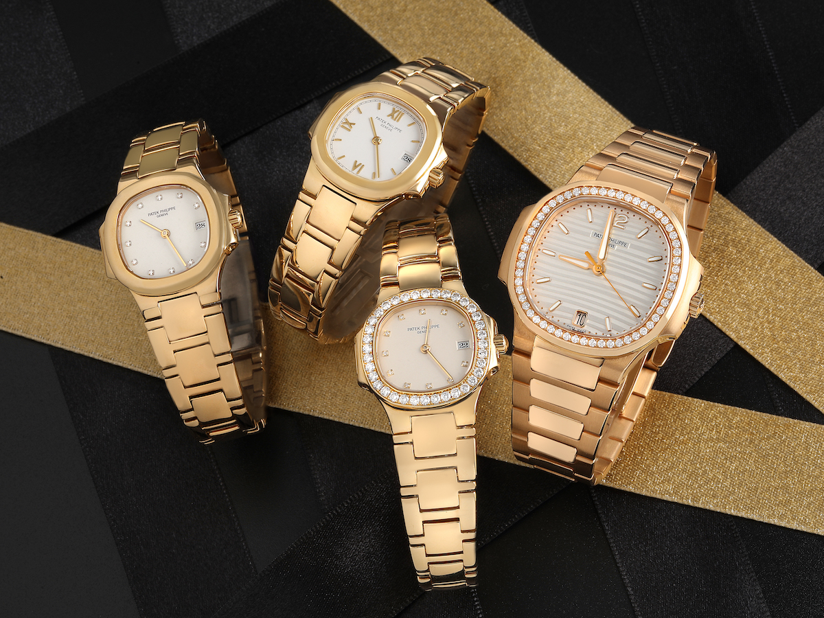 Patek Philippe Nautilus Gold Watches for Women