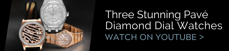 3 Best Pavé Diamond Dial Watches - Rolex, Audemars Piguet & Omega