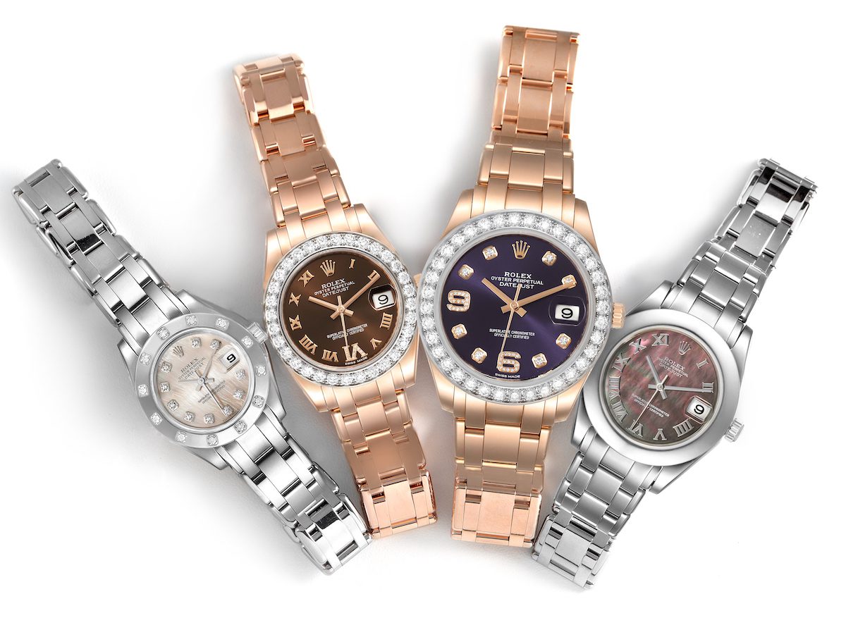 Rolex Pearlmaster Collection in White Gold and Everose Gold