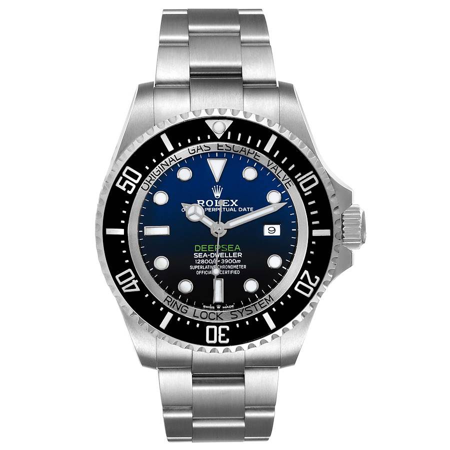 Rolex Seadweller Deepsea 44 Cameron D-Blue Dial Mens Watch 126660
