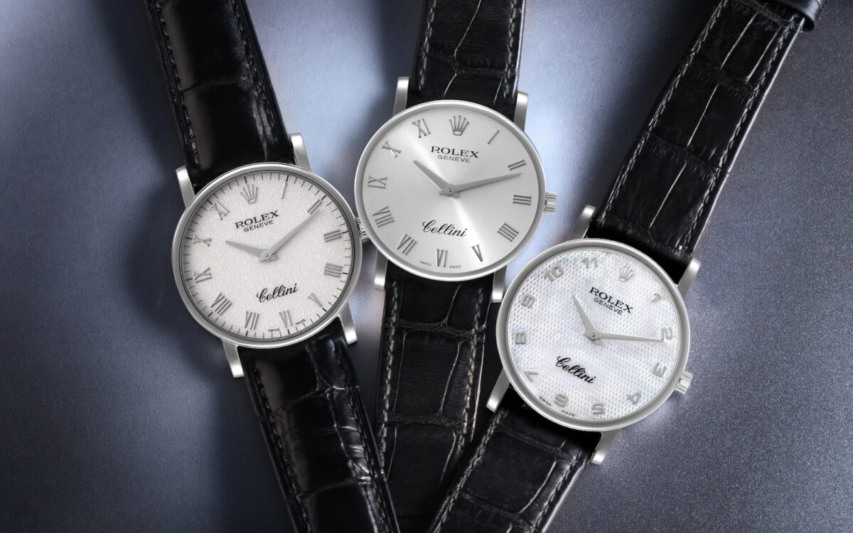 Rolex Cellini Classic Watches in White Gold