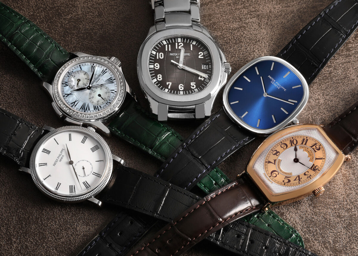 Patek Philippe Dress Watches - Calatrava, Aquanaut, Golden Ellipse, and Gondolo