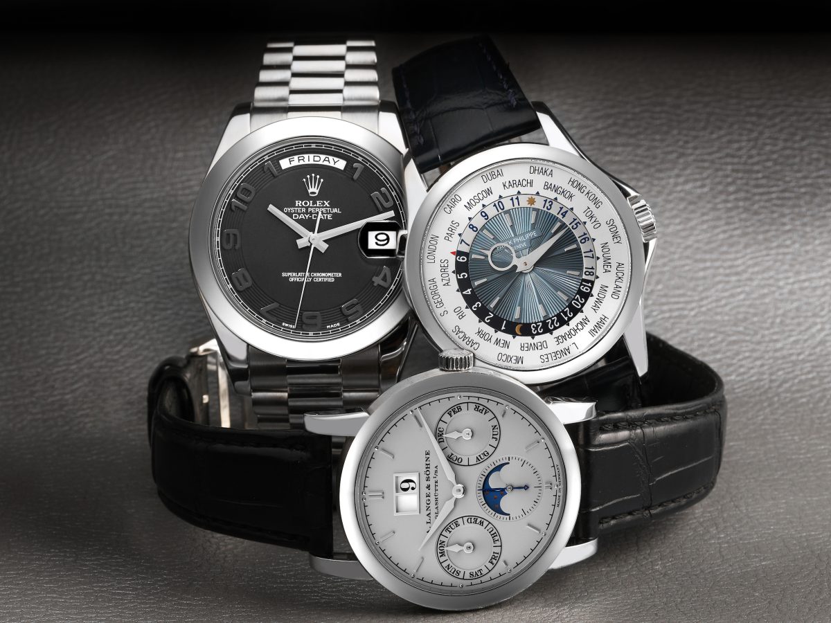 5 Stunning Platinum Watches Rolex Patek Philippe A Lange Sohne