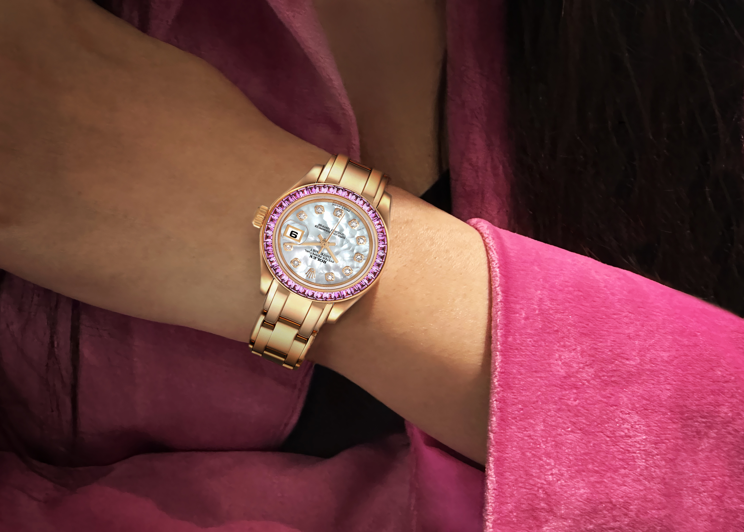 Fashion Women Watches Personality Romantic Rose Gold Strap Watch