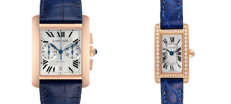 Cartier Tank MC and Tank Americaine Rose Gold