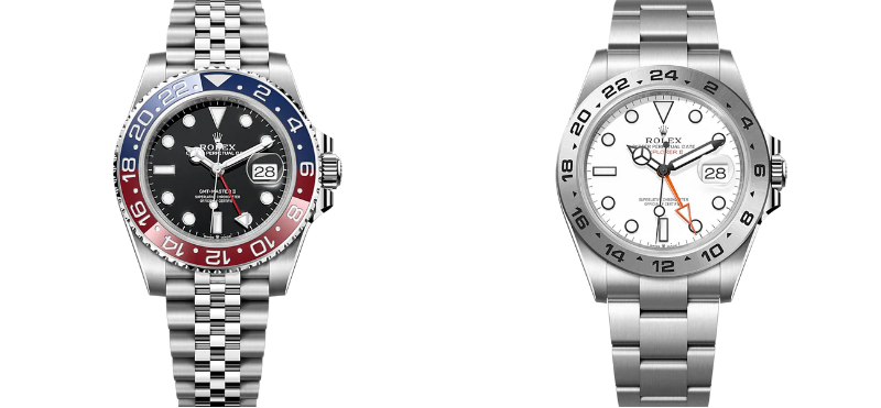 Rolex GMT Master II vs Explorer II | The Watch Club by SwissWatchExpo