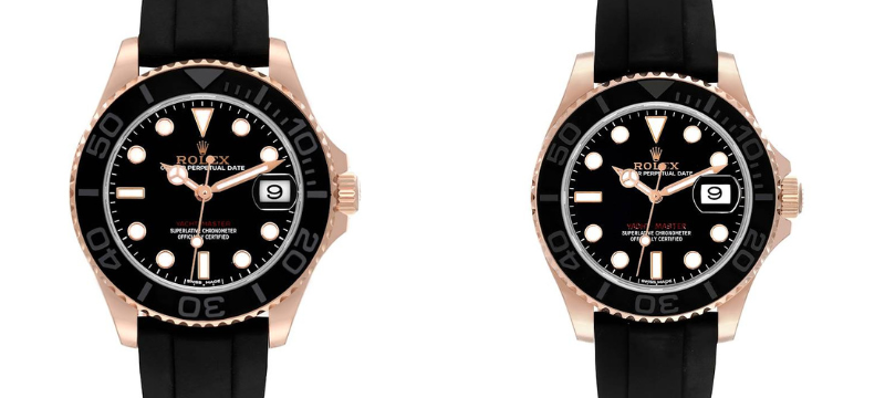 Rolex Yachtmaster 37 and 40 Everose Gold Oysterflex Watches