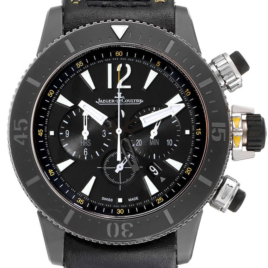Jaeger Lecoultre Master Compressor Diving GMT Titanium Watch Q178T471 